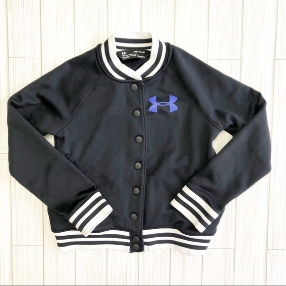 EUC Girls Under Armour College Jacket - Picture 1 of 7